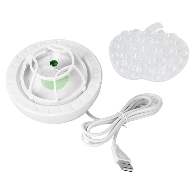 Minimáquina lavaplatos ultrasónica multifuncional para el hogar con USB, limpiador de platos verde