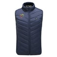 thumbnail image 6 of REORIAFEE Heated Vest, Unisex Winter with 9 Heating Zones Electric Heated Coat Power Bank Not Included USB Rechargeable Washable Lightweight Battery Not Included Winter Hiking Vest Navy XXXXL, 6 of 6