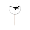 thumbnail image 1 of dinosaur bs miniature b Toothpick Flags Round Labels Party Decoration, 1 of 3