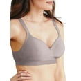 thumbnail image 2 of Women's Bali 3463 Comfort Revolution Wirefree Bra (Warm Steel Swirl 40C), 2 of 6