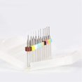 thumbnail image 3 of 3D Printer Nozzle Cleaning Drill Bits Kit 3D Printer Nozzle Cleaning Tools Kit 3D Nozzle Cleaners Cleaning Needles 0.1-1mm Drill with Clear Storage Box 10 Pieces, 3 of 7