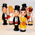 thumbnail image 3 of Personas de muñecas de madera decorativas - Cuerpos de muñecas de madera sin terminar Ideal para, 3 of 9