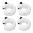 thumbnail image 1 of Shaft Collar, Stop Collars M4 Screw 4Pcs Aluminum Alloy  for Machine, 1 of 8