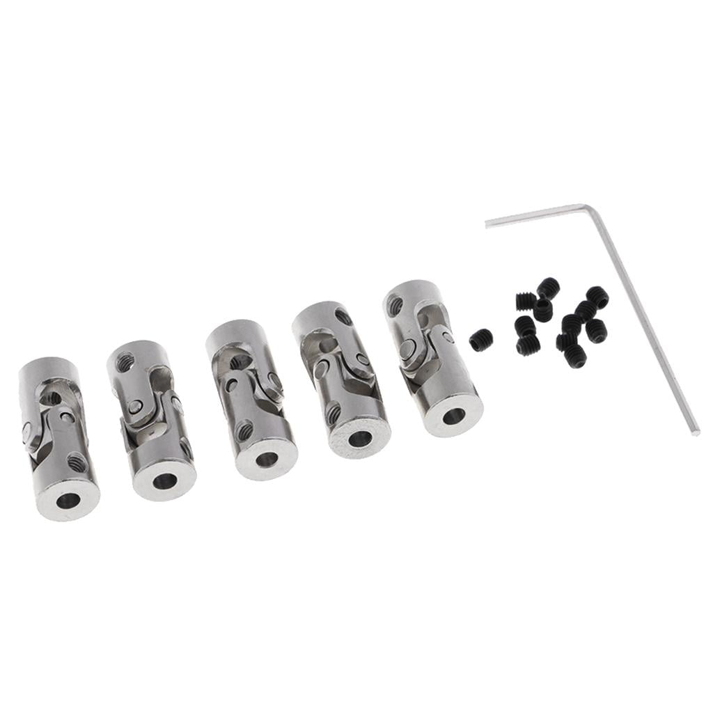 Junta Universal Mini Cardán Para Coches RC - Varios Tamaños, Rotación 45 Grados