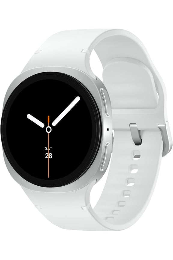 Restored Samsung - Galaxy Watch8 Aluminum Smartwatch 40mm BT - Silver 2025 SM-L320NZSCXAA (Refurbished)