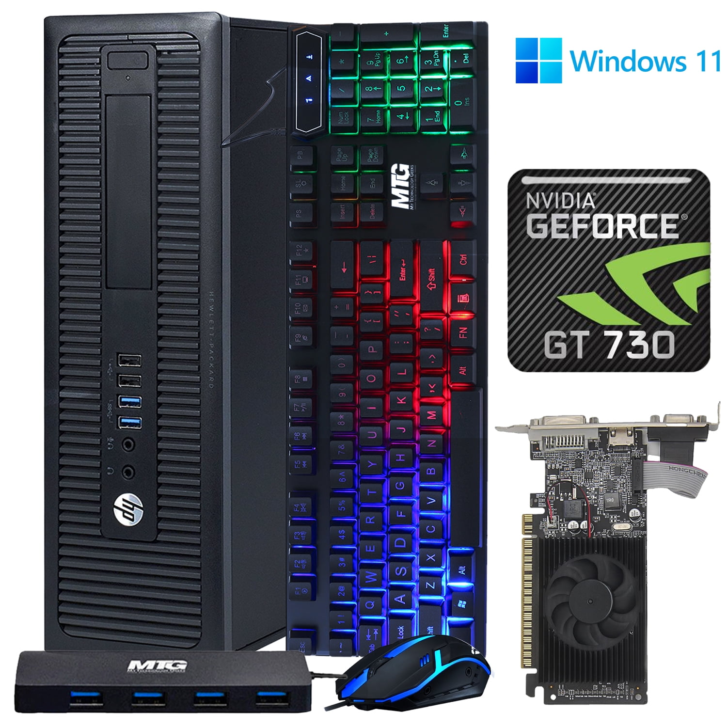 iBUYPOWER Gaming Desktop PC - (TraceMR 195i, Intel i5 11400F iBUYPOWER Gaming Desktop PC - (TraceMR 195i, Intel i5 11400F