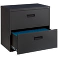 thumbnail image 1 of Hirsh 30" Wide 2 Drawer Lateral File Cabinet in Charcoal, Fully Assembled, 1 of 5