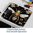 thumbnail image 6 of Bee 8.3x9.8 Inch Square Non-Slip Rubber Bottom Printed Mouse Pad, Desk Pad for Office and Gaming, 6 of 6