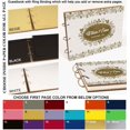 thumbnail image 6 of Darling Souvenir Personalized Engraved Laser Cut Wedding Guest Book Wooden Cover Sign-in Book Registry Guestbook Scrapbook-Z5, 6 of 7