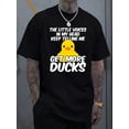 thumbnail image 1 of Camiseta con estampado de patito amarillo para hombre con dibujos animados GET MORE DUCKS, 1 of 6