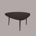 thumbnail image 7 of Rugsotic Carpets Eco-Friendly Handmade Dark Walnut Modern Drop Shaped 3' Wood Coffee Table, 7 of 7