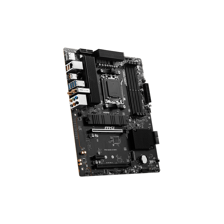 MSI PRO B650-S WIFI Socket AM5 DDR5 ATX Desktop Motherboard