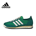 thumbnail image 2 of Zapatillas de running ligeras y transpirables Adidas SL 72 OG en color verde y blanco para hombre y mujer, 2 of 5