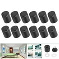 thumbnail image 4 of Wall Mounted Standoff Nails, Stainless Steel Wide Application 12PCS Matte Black Exterior Advertising Nails  For Aluminum, 4 of 8