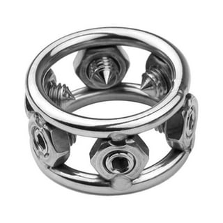 Glans ring with removable ball  Designer stainless steel glans ring by  ForGuys