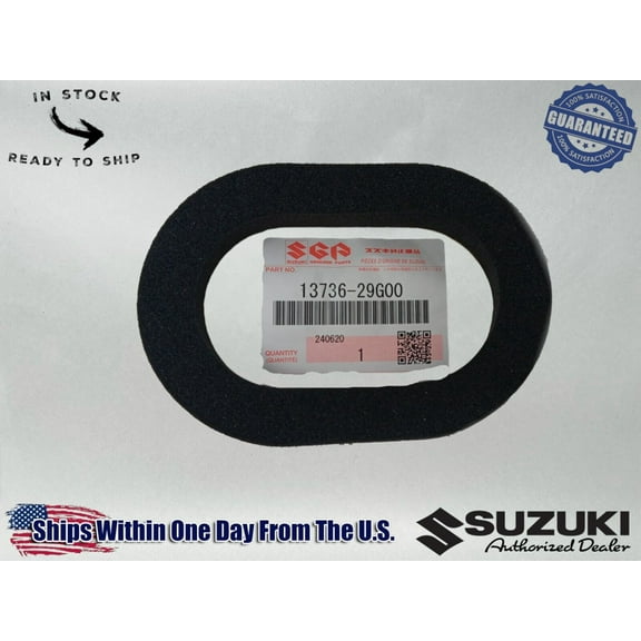Suzuki OEM Authentic Air Duct Cushion 2004 - 2005 Gsxr600 Gsxr750 - 13736-29G00