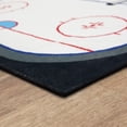 thumbnail image 5 of Mainstays CENTER ICE Kids Hockey Field Low Pile, Machine Washable Area Rug 4x6, Ideal for Bedroom and Play Area, 5 of 5