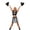 Black%GC100, variant on SJLDQY Carnival Women Cheerleader Dress Up Fashion Striped Tops Skirts Outfits Party Stage Performance Clothes Set
