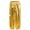 Gold, variant on Kids Girls Boys Modern Jazz Hip Hop Dance Costumes Shiny Metallic Dance Pants Trousers Leggings Light Blue 120