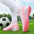 thumbnail image 5 of Yiomxhi Soccer Cleats for Men Younth Adult Lightweight Football Shoes with Ankle Support, Breathable Outdoor Turf Cleats for Training and Matches, Long Studs and Short Studs, 5 of 7
