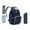 Blue, variant on Baby Diaper Bag Backpack Tote Backpack Stroller Hanging Bag Travel Nappy Bag with USB Charging Port for Outdoor Working Mommy Bag Easy(Blue)