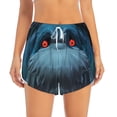 thumbnail image 4 of Lsque Pikmin Printed Women's Running Shorts with Liner Pockets,Elastic Quick Dry Workout Athletic Gym Yoga Shorts,Womens High Waist Shorts-Small, 4 of 9