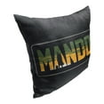 thumbnail image 2 of Star Wars The Mandalorian Mando Printed Kids Printed Throw Pillow, 18 x 18 inches, 2 of 2
