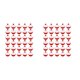 thumbnail image 1 of 60 Piezas de Bobinas de Pesca de 1 Pulgada, Flotadores de Pesca con Botón A Presión Rojo Y Blanco, Flotador de Pesca Y Bobinas, 1 of 10