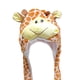 thumbnail image 5 of 2 piezas de divertido gorro de peluche de animal, cálido, bufanda, manoplas, disfraz Jirafa Mariquita, 5 of 9