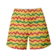 thumbnail image 3 of Binienty Men's Board Shorts Swim Trunks With Wavy Stripes - Quick Dry for Summer Beach Vacations and Water Sports, 3 of 5