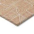 thumbnail image 4 of Addison Rugs Chantille Indoor/Outdoor Transitional Lines Orange Washable Rectangle Rug, 10' x 14', 4 of 6