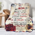 thumbnail image 3 of Blanket for Her from Daughter Son, Blankets for Wife Love Mom Throw Blanket 50"X 60", 3 of 5