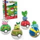thumbnail image 1 of Set de juguetes de construcción Mega Pokémon Grass-Type Trainer Team, 118 piezas, 1 of 6
