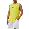 thumbnail image 5 of hirigin Men's Fashion Street Style Tank Tops, Quick-Dry Running Vest Fitness Training Undershirt, 5 of 7