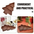 thumbnail image 6 of BinKFF Christmas Tree Shaped Wooden Serving Tray - 9.8" Charcuterie Board for Cheese, Snacks, Desserts - Holiday Platter with Handles, Christmas Decorative Tray, 6 of 9
