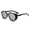 Silver, variant on New Polarized Sunglasses Steampunk Sports Sun Glasses Round Frame Eyewear with Side Shields UV400 Protection Driving Fishing Cycling Glasses for Men Women