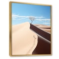 thumbnail image 2 of Designart "Mirage in the Desert III I" Landscape & Nature Floater Framed Wall Decor, 2 of 7