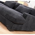thumbnail image 5 of US Pride Furniture 54'' Depth deep seated sofa in Black, 5 of 5