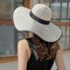 thumbnail image 5 of Womens Big Bowknot Straw Hat Large Floppy Foldable Roll Up Beach Cap Sun Hat Summer Uv Protection Beach Cap, 5 of 5