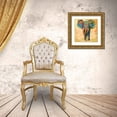 thumbnail image 3 of Evelia Designs  15x15 Gold Ornate Wood Framed with Double Matting Museum Art Print Titled - Animal Utopia III, 3 of 4