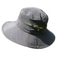 thumbnail image 2 of Shenmeida Sun Hat for Men Wide Birm Fasten String Windproof Bucket Hat UV Protection Hat for Summer Fishing Hiking Beach, 2 of 4