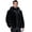 C-Black414, variant on DHFJKG Mens Thick Fuzzy Coat Zip Up Hoodies Long Sleeve Hooded Jackets With Pockets Casual Solid Color Warm Cozy Outerwear