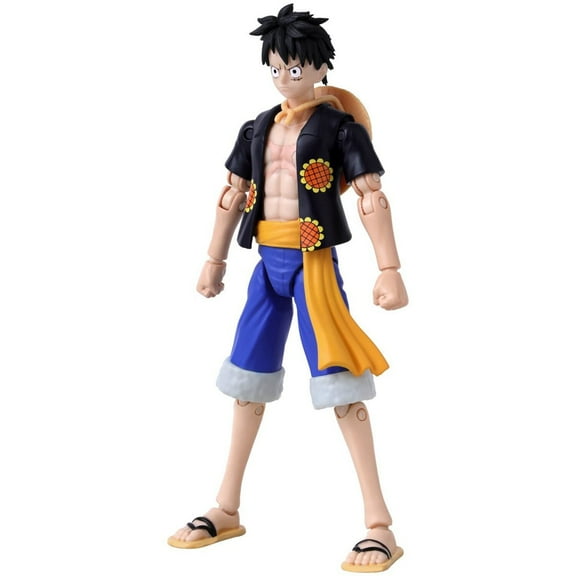Anime Heroes - One Piece - Monkey D. Luffy Dressrosa Verison, 6.5" Action Figure