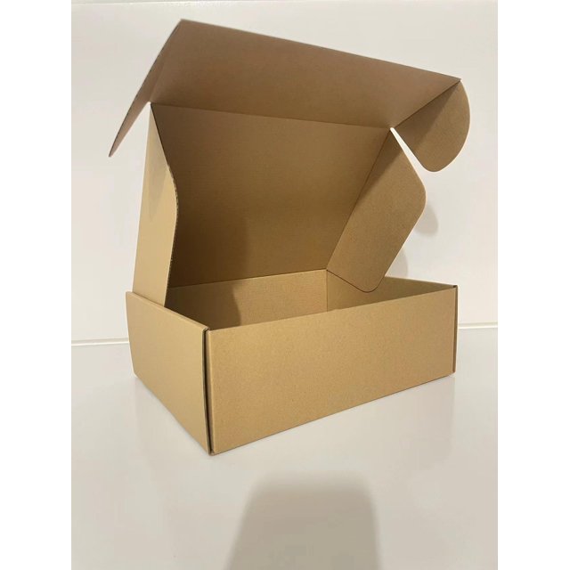 Cajas de envío Rong Yang Tong, juego de 18 unidades, 33 x 28 x 13 cm, color marrón