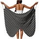 thumbnail image 3 of TaTaai Women Solid Color Sheer Chiffon Beach Cover Up Wrap Sarong Long Skirt with Tie Waist Lightweight Flowy Dress for Swimwear Vacation Pool Party Wear Gift, 3 of 9