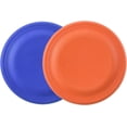thumbnail image 1 of Dog Flying Disc (2 Pack) - Durable Rubber Flying Disc Dog Toy - 9.25" Indestructible Rubber Dog Flying Disc - for Medium Large Dogs, 1 of 5