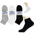 9 Pair Diabetic Ankle Circulatory Socks Health Support Mens Loose Fit