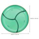 thumbnail image 2 of unbranded Plástico Verde Para Servir Y Postres Con Material Resistente Pet, 2 of 5