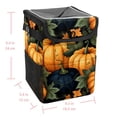 thumbnail image 5 of Thanksgiving Pumpkin Car Garbage Can Trash Can for Car, Foldable, with Lid, Leak-Proof, Hanging Storage Bag, 5 of 6
