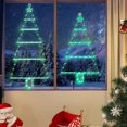 thumbnail image 3 of xianlin-2 Pcs Christmas Decorative Ladder Lights with Timer Remote, 8 Modes LED Christmas Hanging Ladder Tree Lights Holiday Decorations for Indoor Home Walls, Windows, Doors, Xmas Tree, 3 of 4